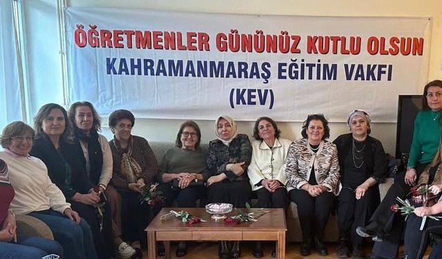 Kahramanmaraş Eğitim Vakfı'nda Öğretmenler Günü Etkinliği