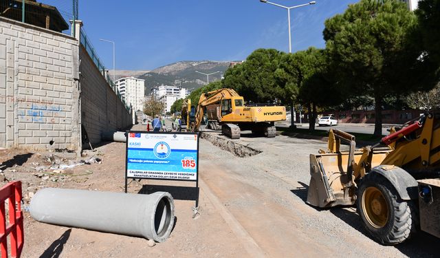 Kahramanmaraş’ta 3 Kilometrelik Yeni Kanalizasyon Hattı İnşa Ediliyor