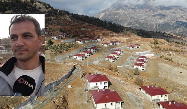 Kahramanmaraş’ta Dev Kaya Tahribatına Karşı Yeni Evler Yapılıyor