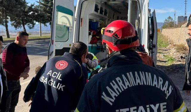 Kahramanmaraş'ta İşçi Toprak Altında Kaldı