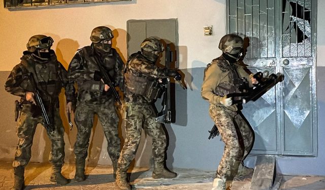 Kahramanmaraş'ta Operasyona Dahil: "Kuyu-40"da 99 Şüpheli Tutuklandı