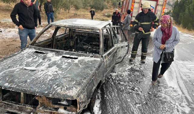 Kahramanmaraş'ta Otomobil Demir Yığınına Dönüştü