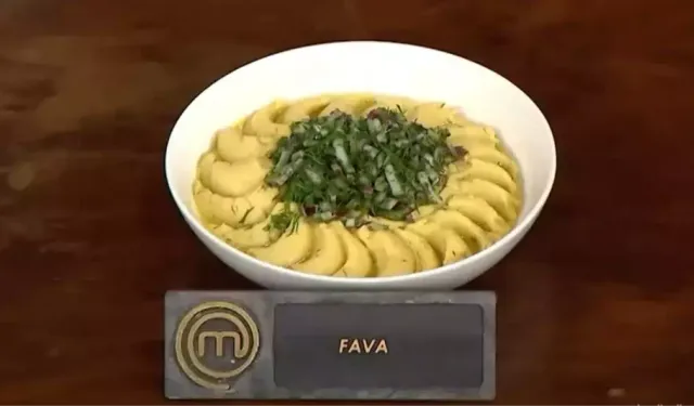 Masterchef Fava Tarifi | Fava nasıl yapılır, malzemeleri neler?