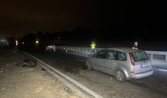 Motosiklet Kazasında Acı Kayıp: Bir Ölü, Üç Yaralı