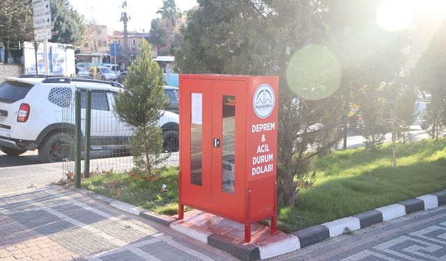 Dulkadiroğlu'nda Güvenli Yarınlar İçin Acil Durum Dolapları Kuruluyor