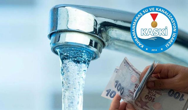 Kahramanmaraş’ta su fiyatları zamlandı