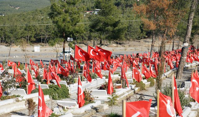 Kahramanmaraş Kapıçam Deprem Şehitliği 6 Şubat'a Hazırlanıyor