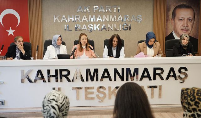 AK Parti Kadın Kolları'ndan Kahramanmaraş'a Çıkarma