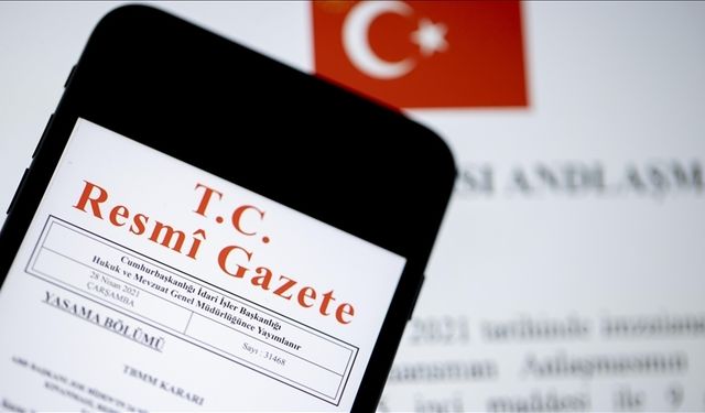 Resmi Gazete’de bugün hangi kararlar yer aldı? (25 Mayıs 2025)