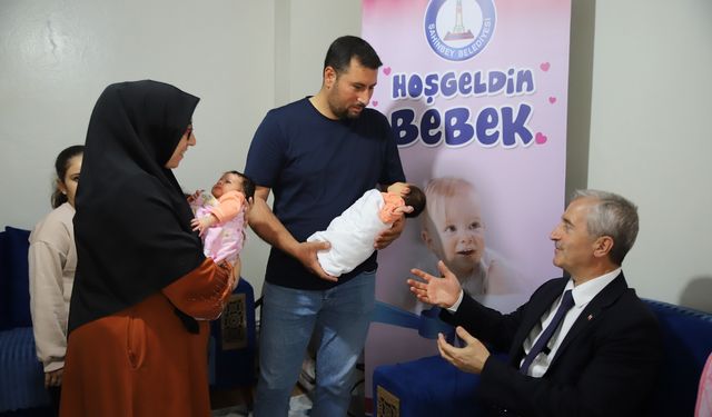 İkiz Bebek Sahibi Aileye Şahinbey Belediyesi'nden Müjde: Hem Maddi Hem Manevi Destek