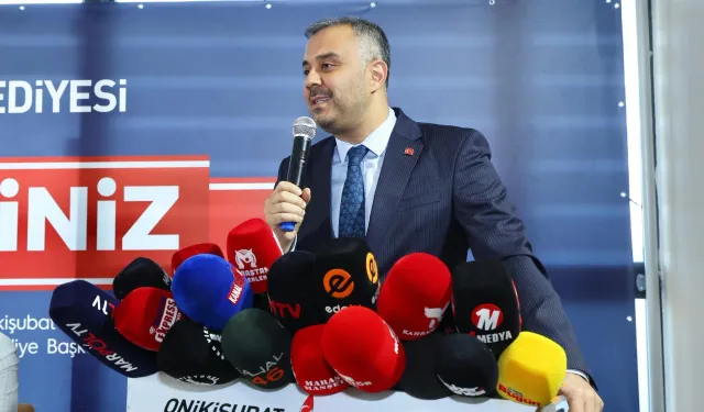 Başkan Toptaş Onikişubat'ta Bir Yılda Yapılanlar ve Yapılacakları Anlattı