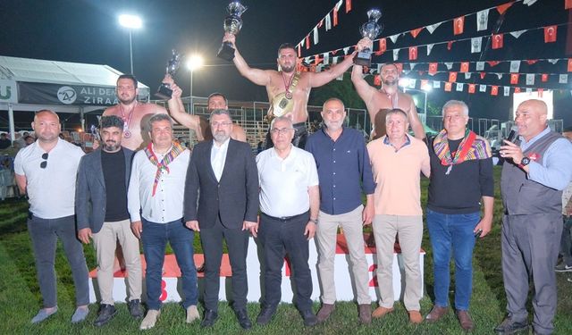 Serik’te Başpehlivan Cengizhan Şimşek Oldu