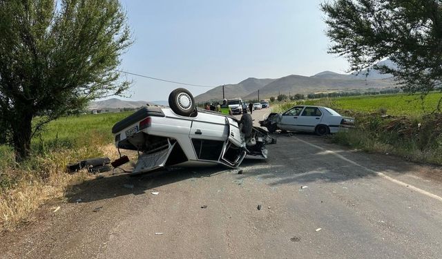 Kahramanmaraş'ta trafik kazası: 2 yaralı