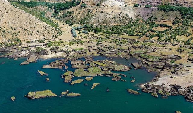 Adıyaman Çat Barajı’nda Yüzen Adalar Sabitleme Projesinde İlk Adım Başarıyla Atıldı