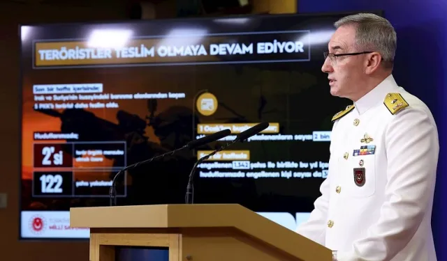 MSB Açıkladı: 5 PKK’lı Teslim Oldu, 288 Kilometre Tünel İmha Edildi