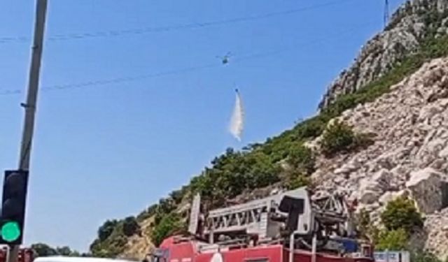 Antalya'da Korkutan Yangın: Tünektepe Ormanları Alev Alev