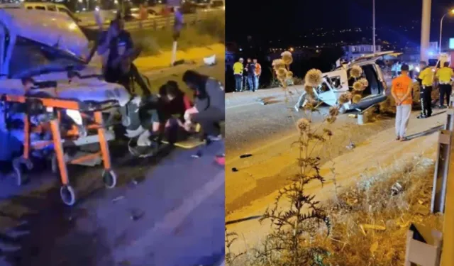 Kahramanmaraş'ta hafif ticari araç bariyere çarptı: 1 ölü, 1 yaralı
