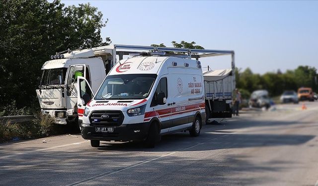 Kurban Bayramı'nın üçüncü günündeki 722 trafik kazasında 6 kişi hayatını kaybetti