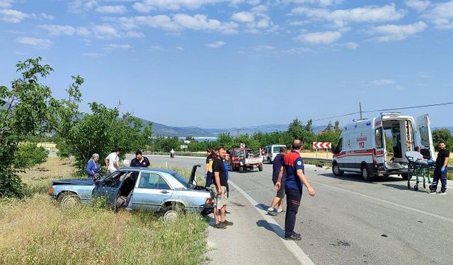 Lastiği Patlayan Otomobil Şarampole Uçtu: Burdur’da 1 Kişi Yaralandı