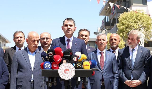 Bakan Kurum açıkladı! Yüzyılın Konut Projesi’ne başvuru rekoru! Sayı 5.5 milyona dayandı