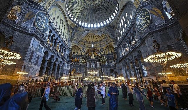 Ayasofya-i Kebir Camii yapay zekayla korunuyor