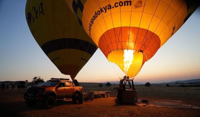 Salda Gölü Balon Turları ve Triatlonla Turizme Damga Vuruyor