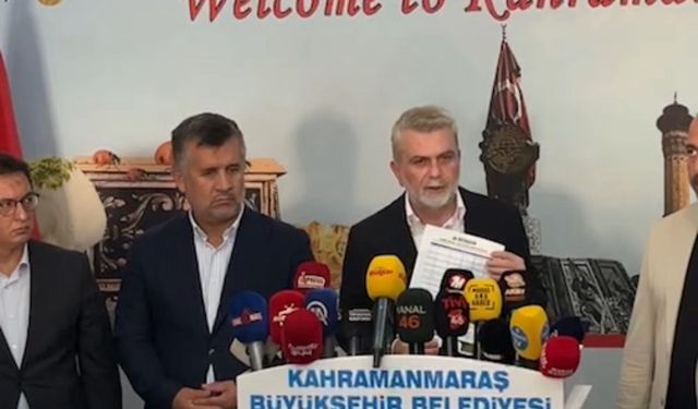 Kahramanmaraş'taki su kesintisi 20 gün sürecek