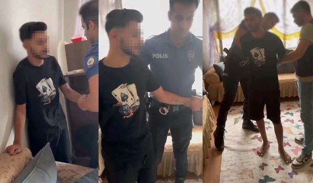 33 yıl hapis cezası bulunan firari, raf arkasında yakalandı