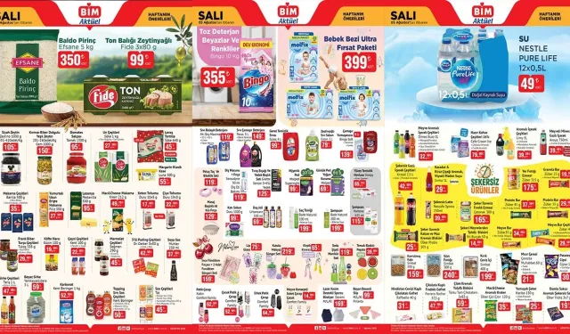 BİM 5 Ağustos Aktüel Ürünler Kataloğu Yayınlandı: Mutfaklara İndirim Yağmuru!