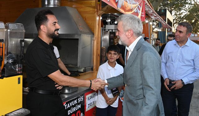 Fırat Görgel’den Fuar Ziyareti ve Esnaf Desteği