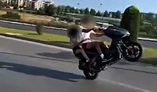 Alanya’da Tehlikeli Tek Teker Şovuna Ağır Ceza
