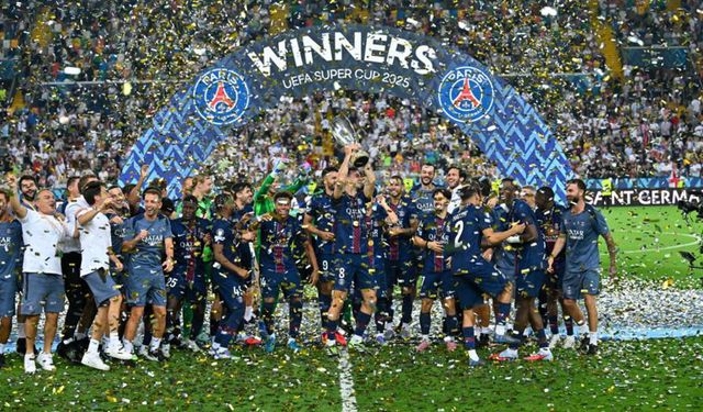Paris Saint-Germain’den tarihi Süper Kupa zaferi
