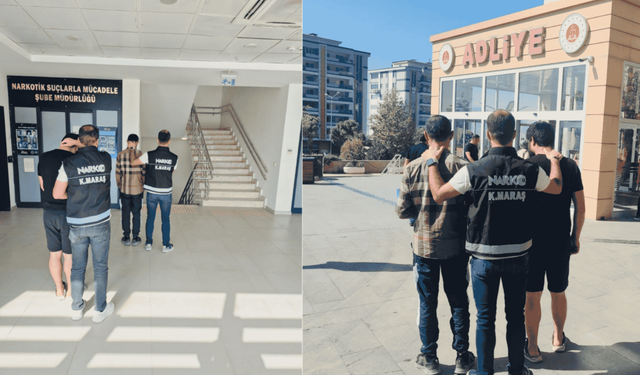 Kahramanmaraş’ta 10 bin hap ele geçirildi 3 kişi tutuklandı