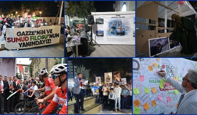 Türkiye Genelinde Filistin’e Destek Etkinlikleri Büyük İlgi Gördü
