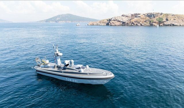 SANCAR Silahlı İnsansız Deniz Aracı Tarihi Atışıyla Dikkat Çekti