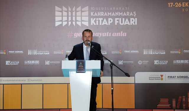 Anayasa Mahkemesi Üyesi Kenan Yaşar, Kahramanmaraş Kitap Fuarı’nda Hukuk ve Edebiyatı Konuştı