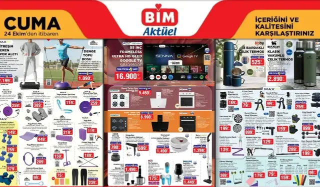 Kahramanmaraş’ta BİM Bu Cuma Elektrikli Isıtıcı ve Beyaz Eşya Fırsatlarıyla Geliyor