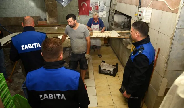 Fırınlara zabıta baskını: Hijyen kurallarını ihlal eden işletmelere ceza yağdı