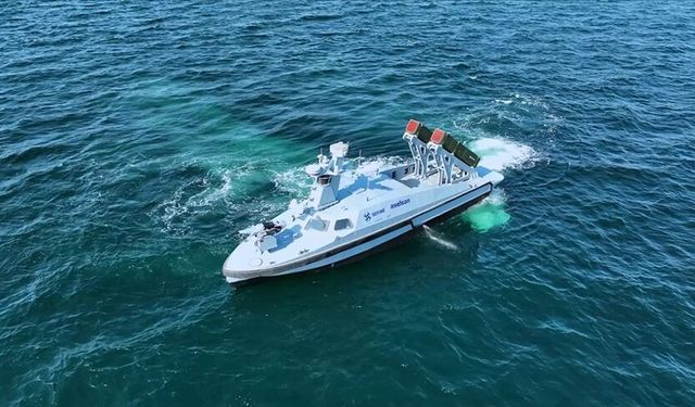 Türkiye’nin ilk silahlı İnsansız deniz aracı MARLİN’e mayın harbi yeteneği eklendi