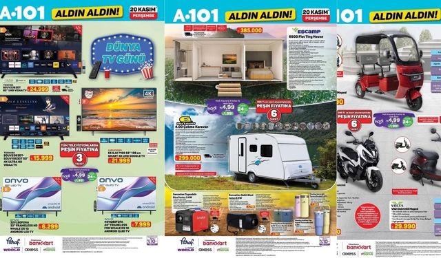 20 Kasım 2025 A101 Aktüel Ürünler: Fobem Android TV 8.499 TL