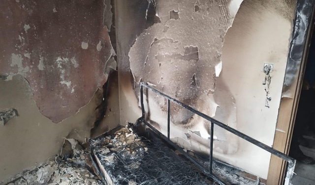 Kahramanmaraş TOKİ Dairesinde Yangın: Komşular Paniğe Kapıldı