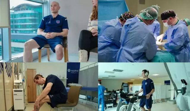 Ağrılarla yürüyemeyen Ivan, Türkiye’de osseointegrasyon proteziyle hayata döndü