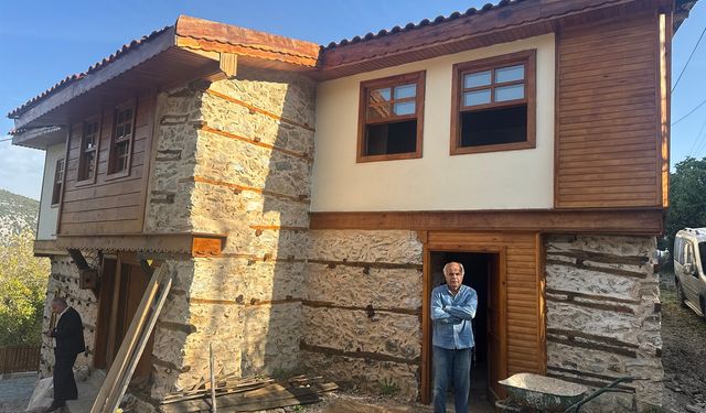 Antalya’da 150 yıllık düğmeli evler restore ediliyor: Turizme yeni nefes