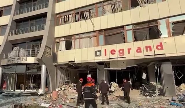 Bakü’de iş merkezinde patlama: 5 yaralı