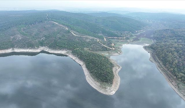 İstanbul'a su sağlayan barajların doluluk oranı yüzde 20'nin altına düştü