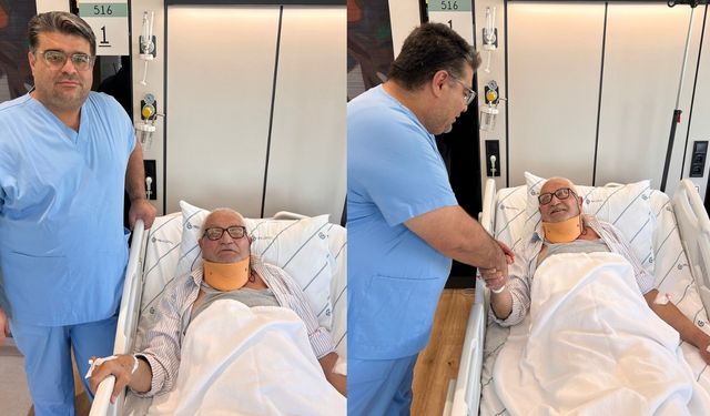 Kahramanmaraş’ta 86 yaşındaki hasta platinsiz omurga ameliyatıyla ayağa kalktı