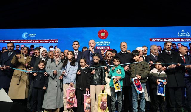 Kahramanmaraş'ta binlerce konutun anahtarı teslim edildi