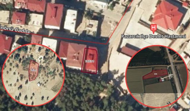 Kahramanmaraş’ta Göksun, Çağlayancerit ve Pazarcık’ta 3 taşınmaz icradan satışa çıktı