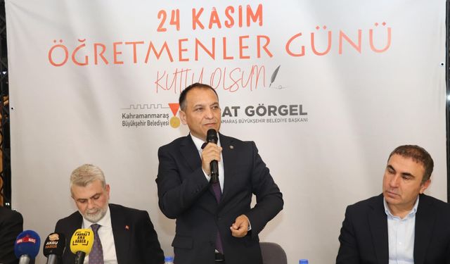 Kahramanmaraş’ta Öğretmenler Onurlandırıldı