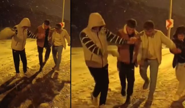 Kahramanmaraş'ta Vatandaşlar Sokaklarda Halay Çekti